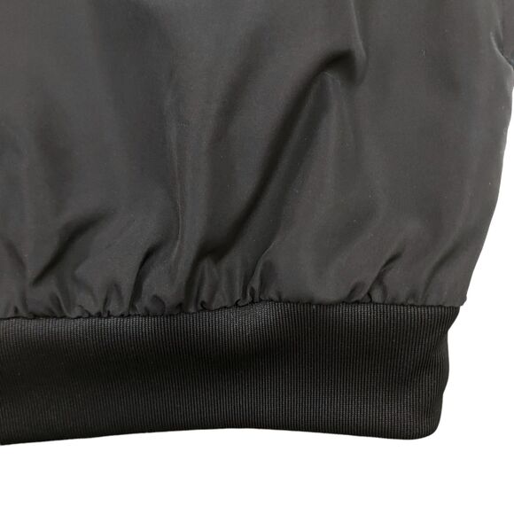 Augusta Sportswear Micro Poly Windshirt Mens Medium Black Water Resistant - Picture 5 of 12